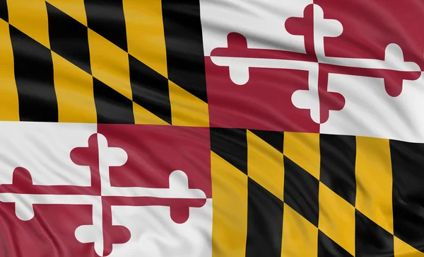 Flagge von Maryland, Vereinigte Staaten — Stockfoto