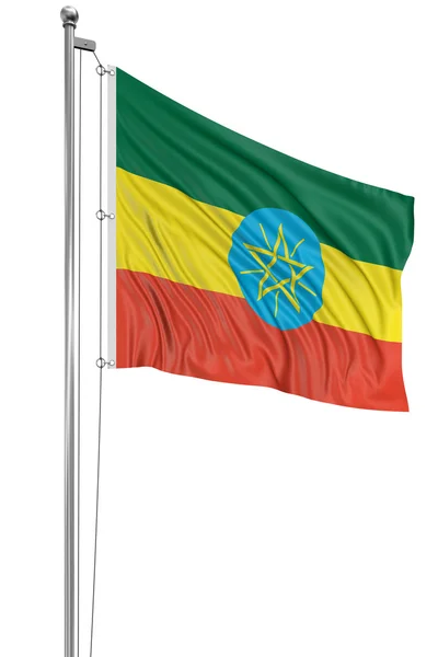 इथिओपियाचा ध्वज — स्टॉक फोटो, इमेज