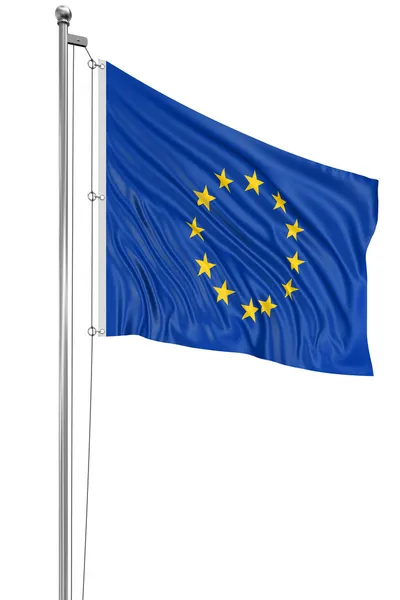 Flagge der Euro-Union — Stockfoto