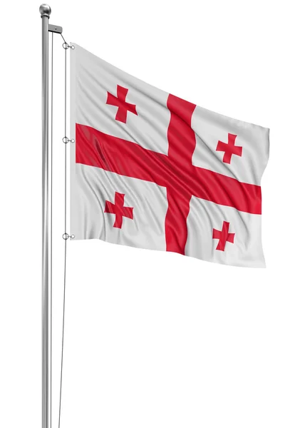 Vlag van georgia — Stockfoto