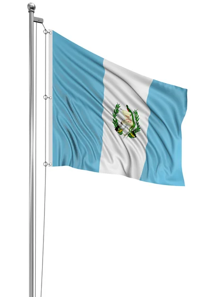 危地马拉国旗 — 图库照片