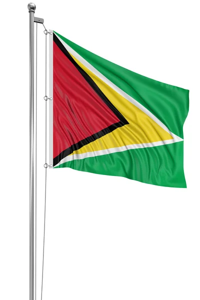 Bandera de Guyana — Foto de Stock