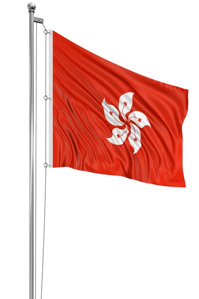 Bandeira de hong kong — Fotografia de Stock