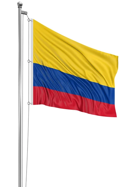 哥伦比亚的旗子 — 图库照片