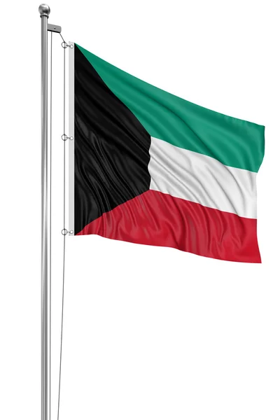 Kuvait zászlaja — Stock Fotó