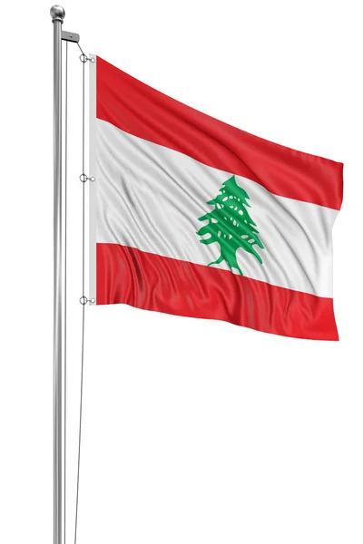 Flagge von Libanon — Stockfoto