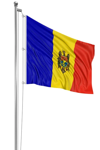 国旗的摩尔多瓦 — 图库照片