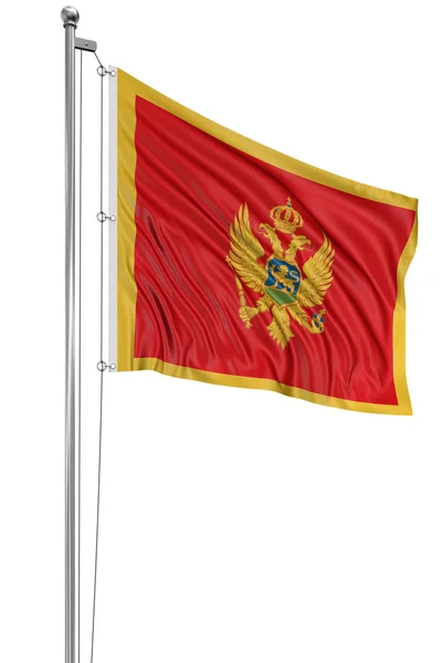 Flag of Montenegro — Stock Photo, Image