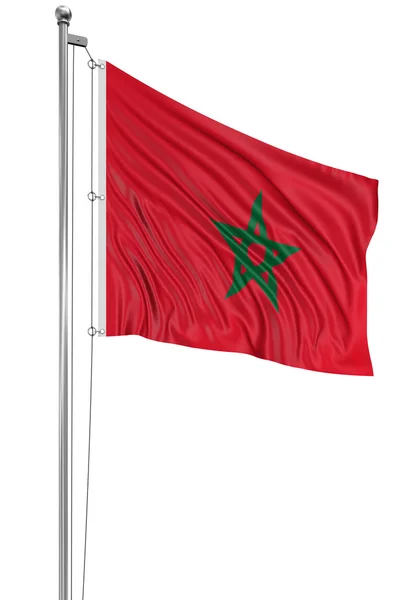 Flagge Marokkos — Stockfoto
