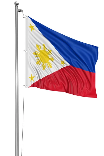 Vlajka Filipíny — Stock fotografie