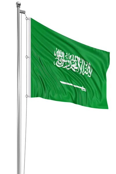 Bandeira de saudi arabia — Fotografia de Stock