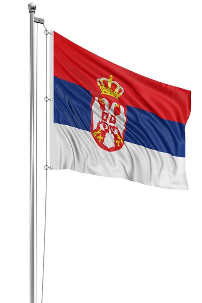 Flag of Serbia — Stock Photo, Image