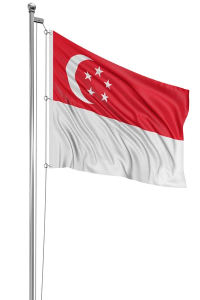 Flag of Singapore — Stock Photo, Image