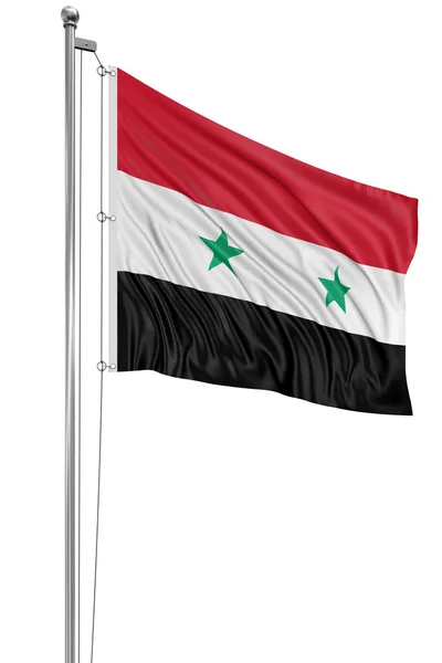 Bandeira de Siria — Fotografia de Stock
