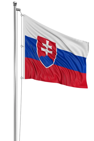 Flagge der Slowakei — Stockfoto