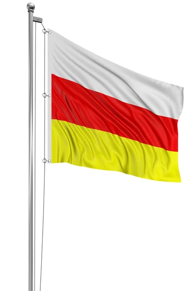 Flagga Sydossetien — Stockfoto