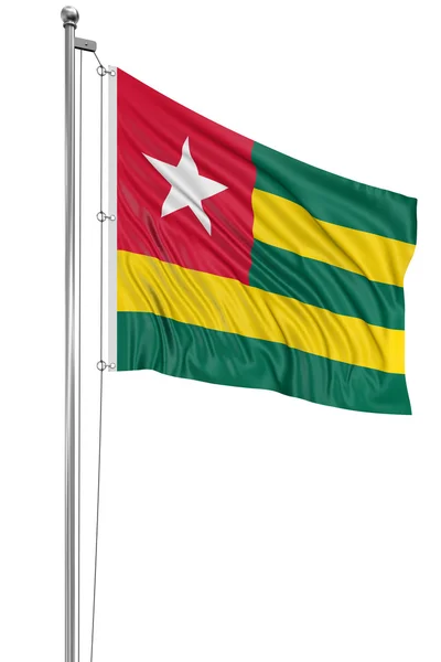 Bandeira do Togo — Fotografia de Stock