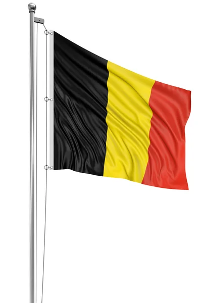 Vlajka Belgie — Stock fotografie