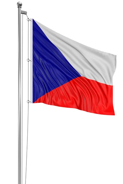 Czech Republic flag — Stock Photo, Image