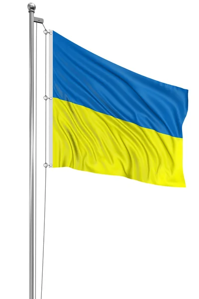 Illustration d'un drapeau de l'Ukraine — Photo