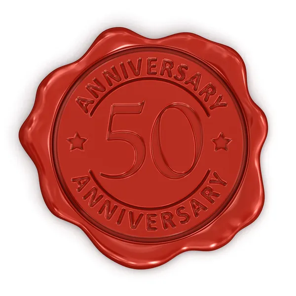 50 års jubileum — Stockfoto