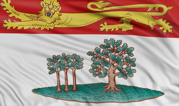 Принц Едвард острів прапор — стокове фото