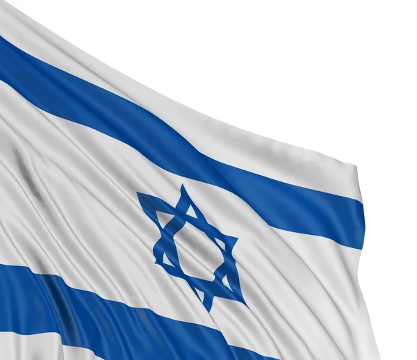 Flagge Israels — Stockfoto