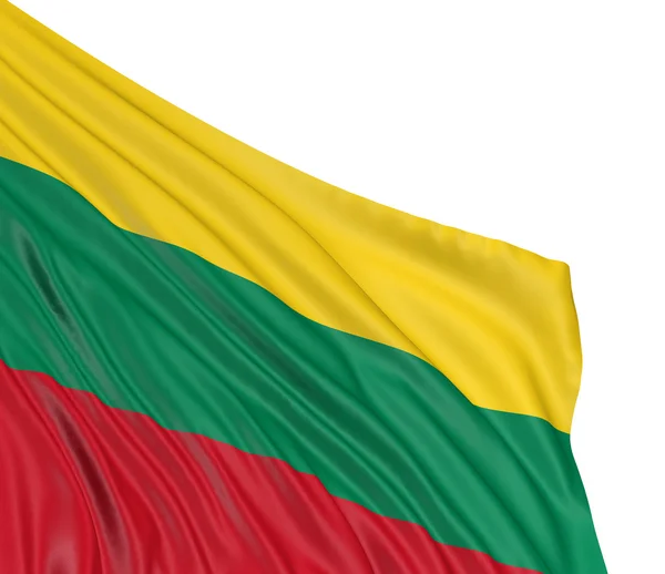 Bandera de lithuania —  Fotos de Stock