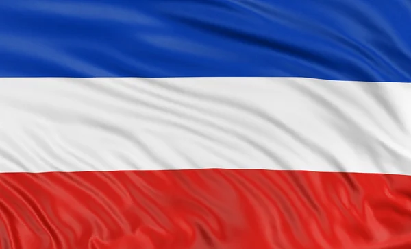 Прапор Шлезвіг-Гольштейн — стокове фото