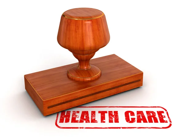 Health care stamp — Stock Photo, Image