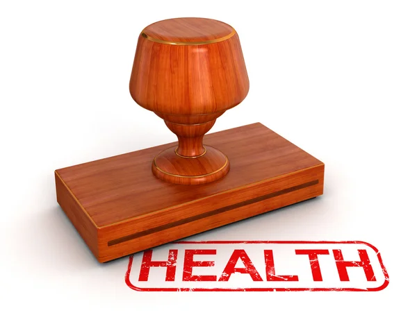 Health stamp — Stock Photo, Image