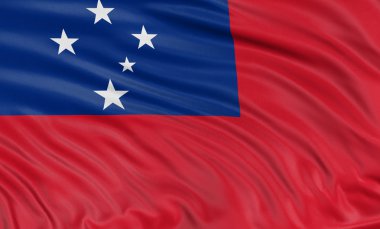 bağımsız samoa bayrağının durumunu