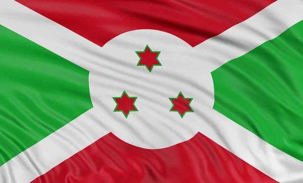 Burundi flag — Stock Photo, Image