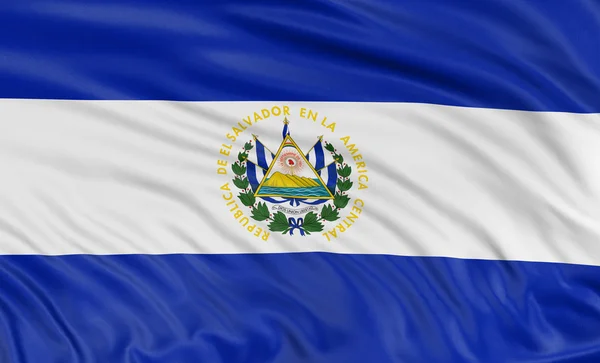 El Salvador flag — Stock Photo, Image
