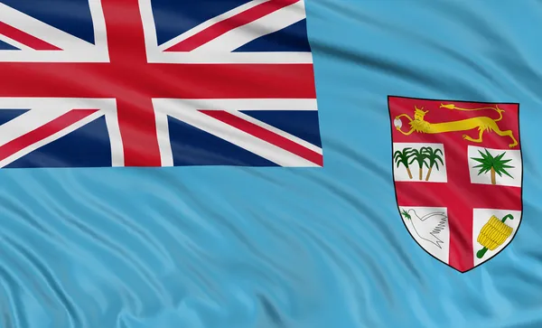 Vlajka Fidži — Stock fotografie