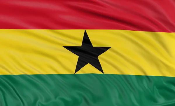 Drapeau Ghana — Photo