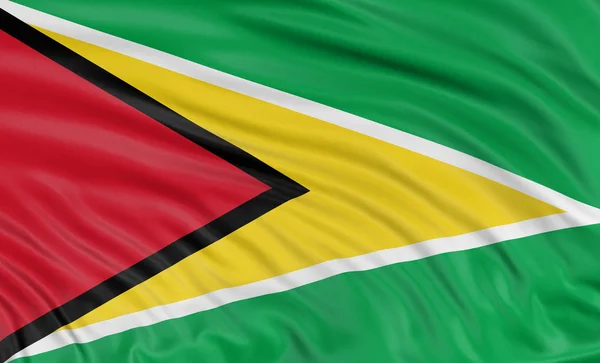 Bandiera della Guyana — Foto Stock