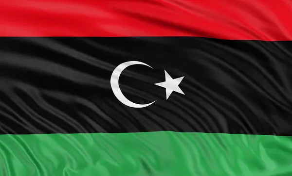 リビアの国旗 — ストック写真