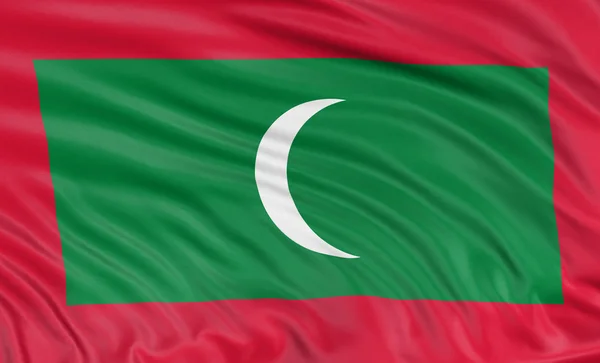 Flag of Maldives — Stock Photo, Image