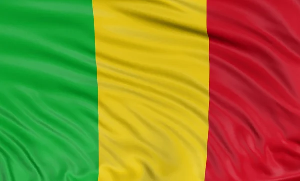 Flagge von Mali — Stockfoto