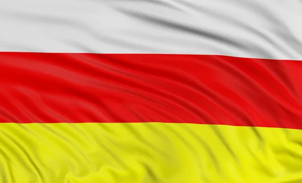 Flagge Südossetiens — Stockfoto