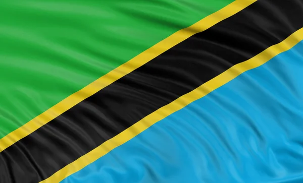 Flag of Tanzania — Stock Photo, Image