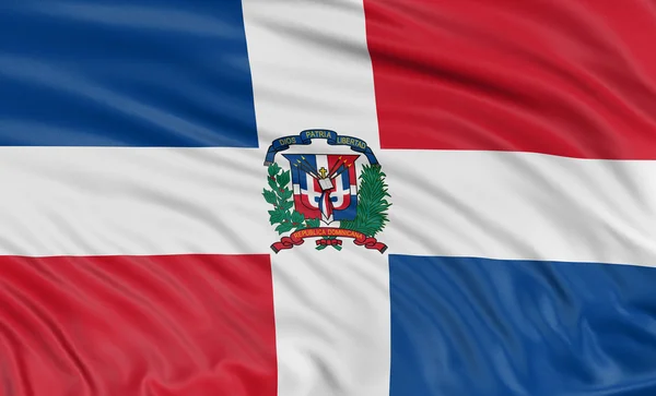 Bandiera della Repubblica Dominicana — Foto Stock