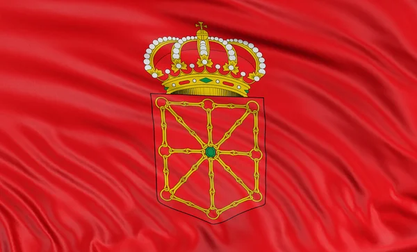 Flag of Navarra — Stock Photo, Image