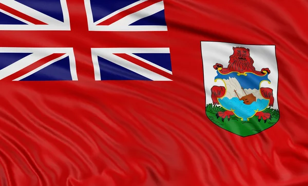 Прапор Бермудських островів — стокове фото