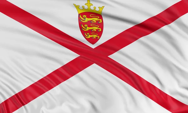 Flag of Jersey — Stock Photo, Image