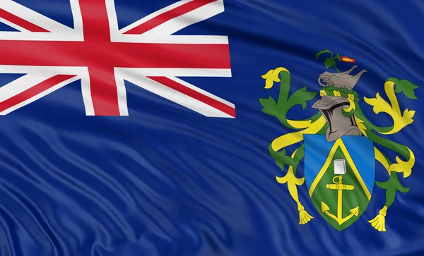 Vlag van de Pitcairneilanden — Stockfoto