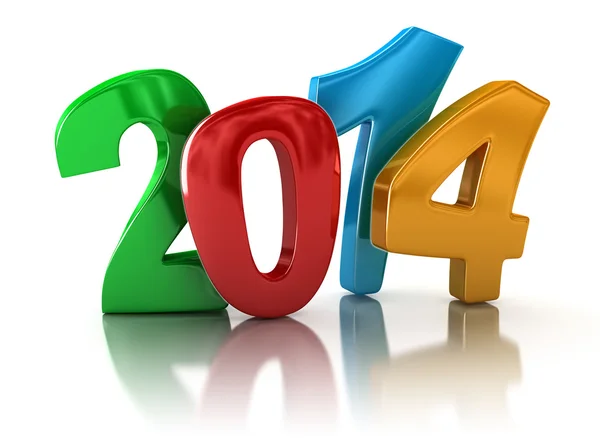 नवीन वर्ष 2014 — स्टॉक फोटो, इमेज