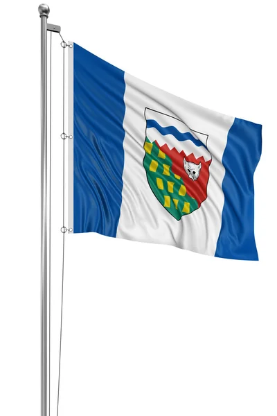 Vlag van de Noordwestelijke Gebieden — Stockfoto