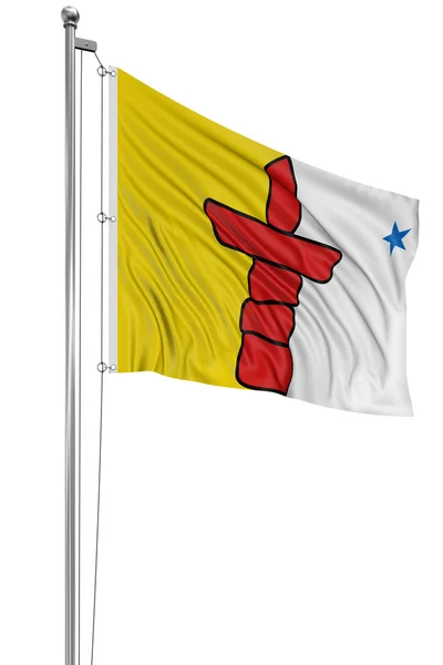 Flaga nunavut. — Zdjęcie stockowe